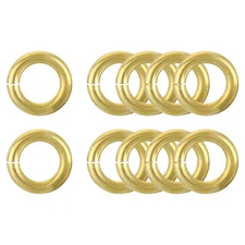 10Pcs Open Jump Rings, 15mm/0.59" Brass Jump Ring Connectors 3mm Thick O Rings