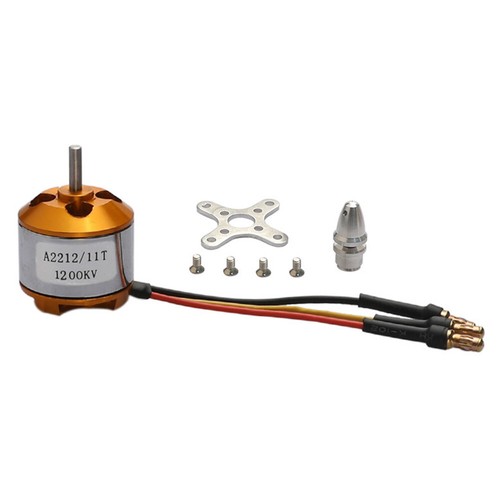 930/1000/1200/1400/1800/2200/2450/2700KV Motor/30A ESC for RC Fixed Wing Plane - Picture 6 of 35