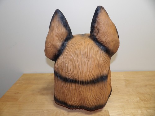 Rare Vintage German Shepard Detailed Halloween Mask - Picture 7 of 8