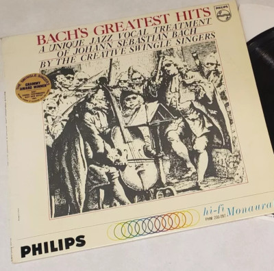 Creative Swingle Singers Bach's Greatest Hits Philips PHS600-097 Vinyl LP
