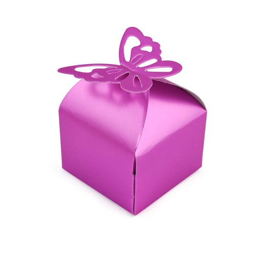 50 Pieces Wedding Favour Boxes Bridal Showers Parties Gift Bags Table Decoration - Picture 2 of 19