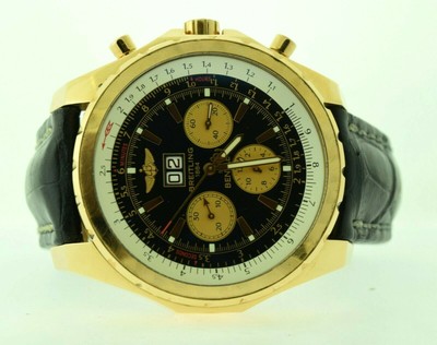 breitling yellow gold