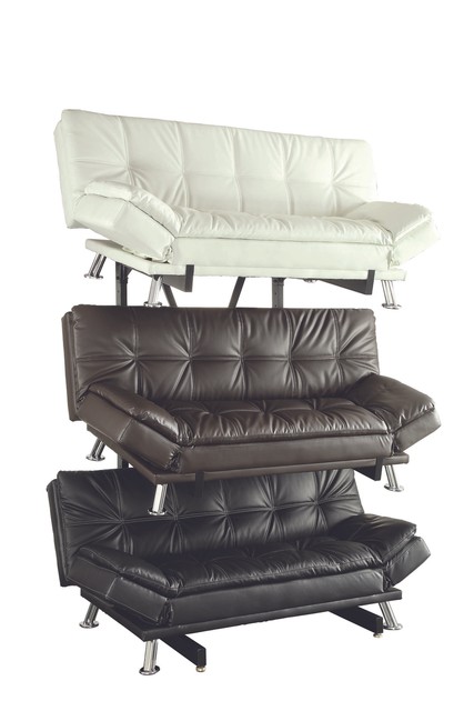 Dilleston Contemporary Black Sofa Bed