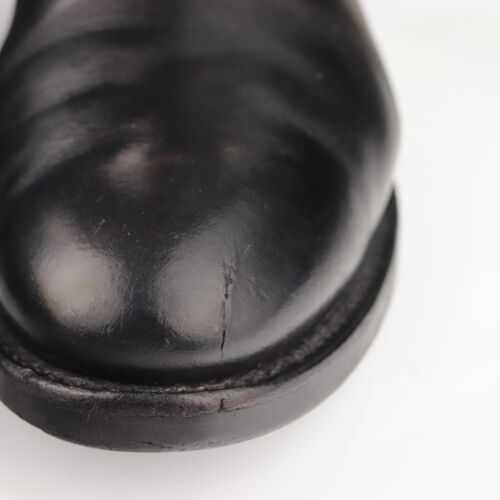 Red Wing Mens Pecos Boot Size 11 D Black Leather Western Vintage Made In USA - Picture 3 of 16