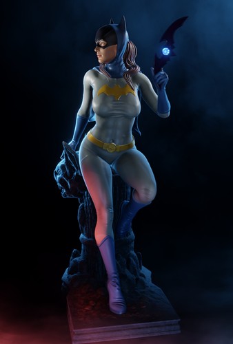 Batgirl | Figur | 3D Print | STL File | SFW | Modell | Download | Kriegerin