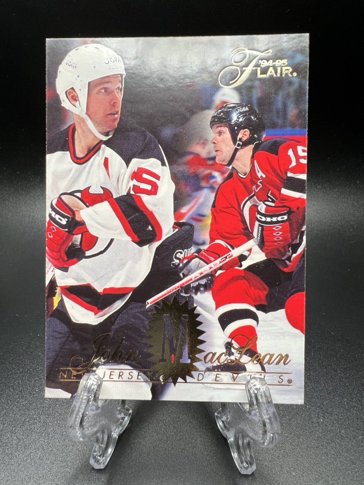 1994-95 Flair Hockey - John MacLean #95