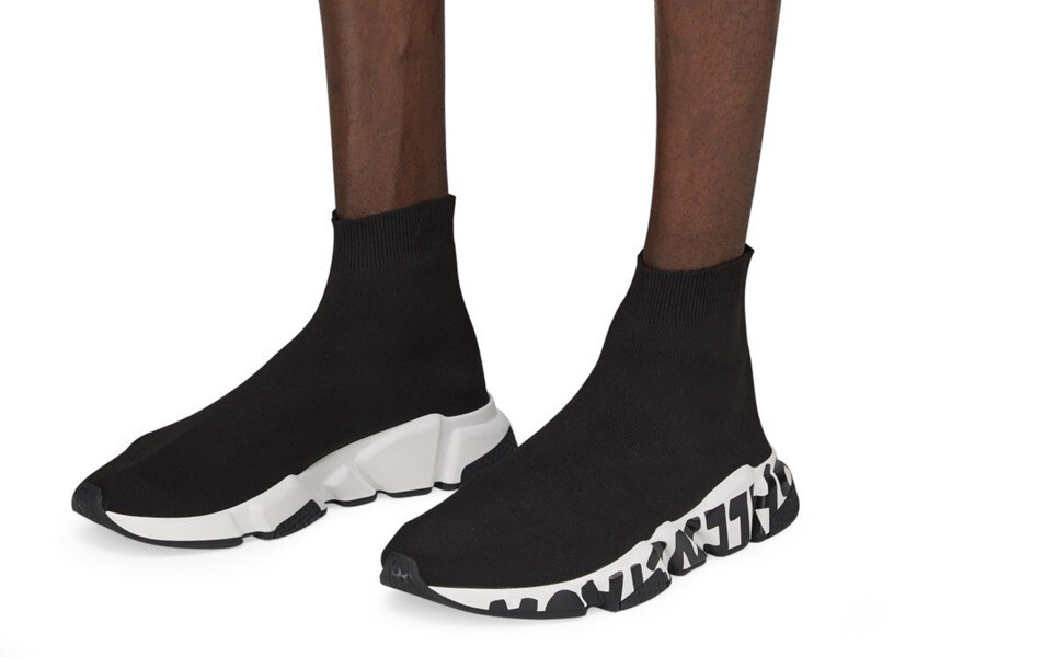 BALENCIAGA★BLACK CANVAS SPEED TRAINER SNEAKERS Balenciaga Speed Trainer 3XL Sole Release Date | Hypebeast
