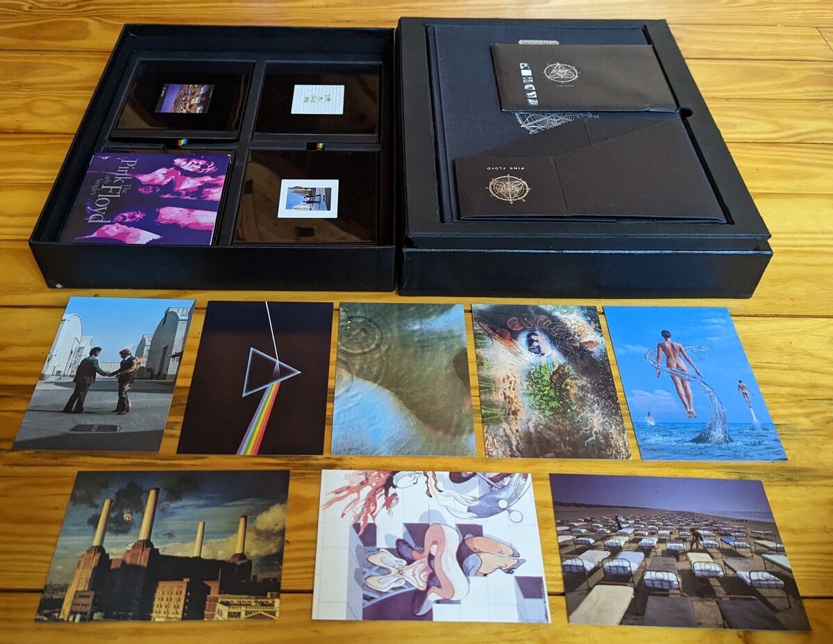 Pink Floyd Shine On 8 CD box set, complete - all 8 postcards, book, bonus disc | eBay Pink Floyd Shine On 8 CD box set, complete - all 8 postcards, book, bonus disc | eBay