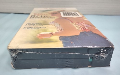 ❤️ New Erin Brockovich VHS Video Tape Movie Julia Roberts - Picture 6 of 8