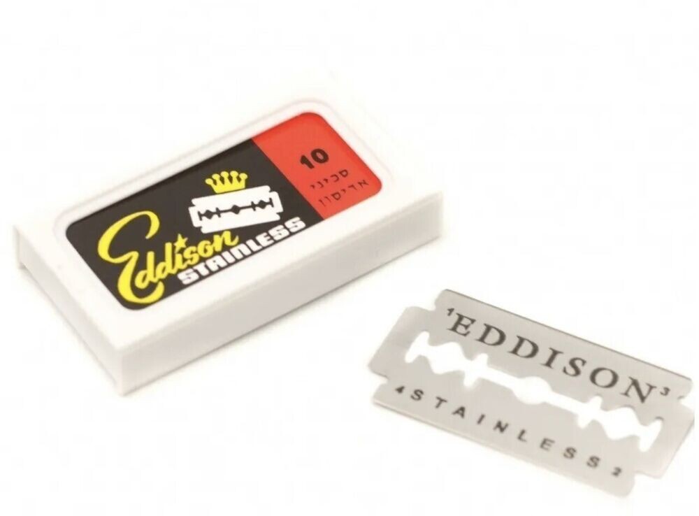 100 Personna Eddison Israeli Double Edge Blades For Safety Razor Shaving DE eBay