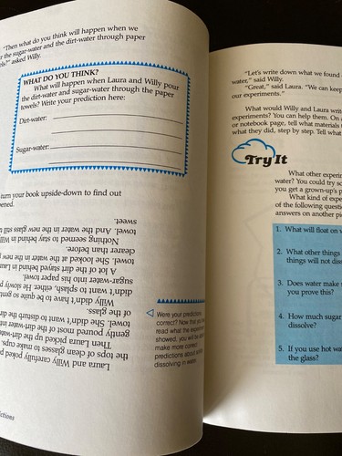 Vintage 1989 ~ Spotlight ~ Content Area READING Science Air & Water Workbook - Picture 3 of 7