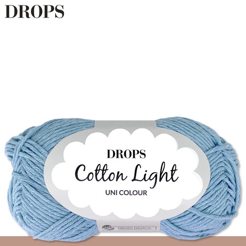 Drops 50 g Cotton Light mezcla de hilo de algodón lana hilo tejer ganchillo 41 colores - Imagen 25 de 42