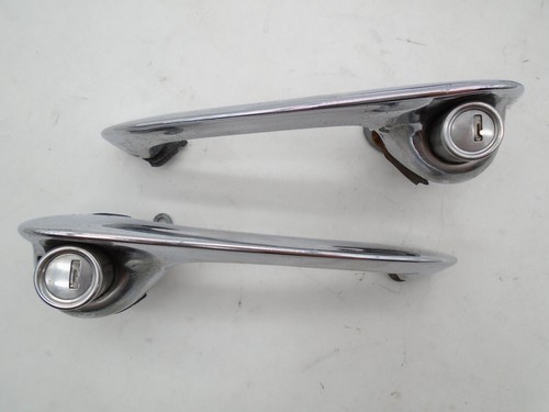 1957 Oldsmobile Door Handles L&R OEM (no key) - Picture 6 of 10