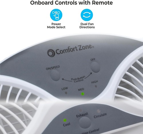 Remote Controlled 9-Inch Window Fan – Adjustable Modes for Ultimate Airflow - Picture 4 of 11