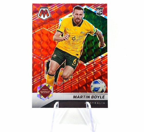 2021-22 Mosaic Australia World Cup Red Mosaic Prizm Team Set Rookies Souttar - Picture 6 of 12