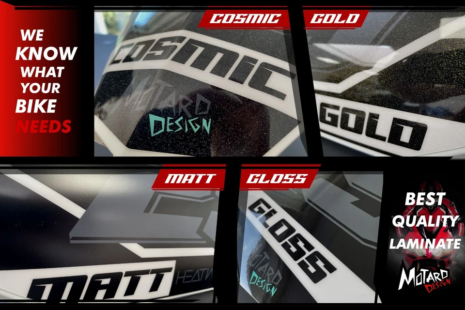 Kit de gráficos para Kawasaki KLX 125 2003 2004 2005 2006 calcomanías pegatinas de Motard Foto 2 de 3