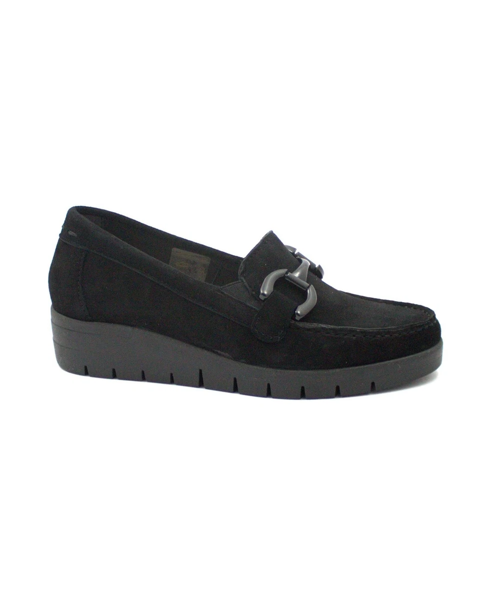 LIU JO Mocassino donna nero in pelle MOCASSINO