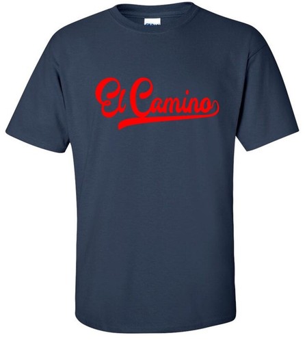 El Camino Script Tail T-Shirt Classic Pickup Car Lowrider All Sizes & Colors - Picture 25 of 29