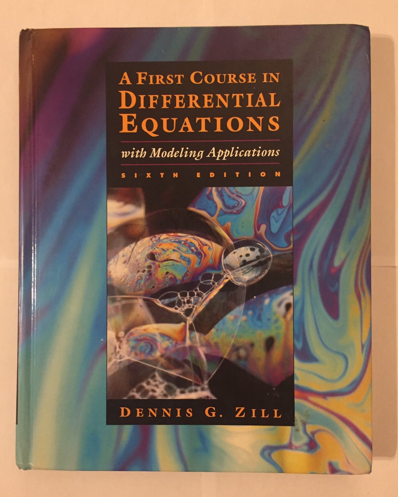 First Course in Differential Equations with Modeling Applications by Dennis G. Zill (1996, Hardcover) | eBay