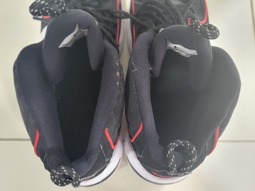 Size 8.5 Nike Air Penny 2 Miami Heat release 2016, Black, Red - Picture 10 of 11