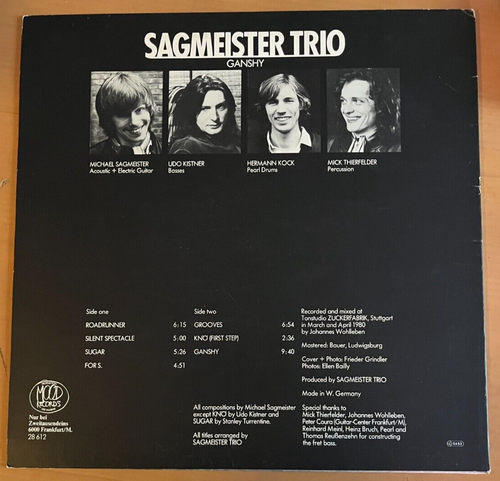 MICHAEL SAGMEISTER - Sagmeister Trio ~ MOOD 28612 {nm orig} w/Therfelder -RARE - Picture 2 of 4