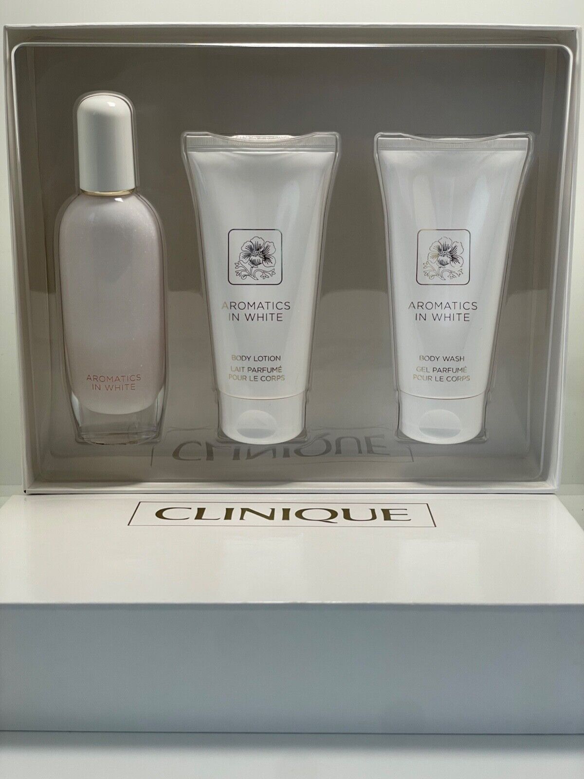 mikroskop miles campingvogn CLINIQUE AROMATICS IN WHITE Eau De Parfum 1.7 oz. Gift Set 3 Pcs | eBay