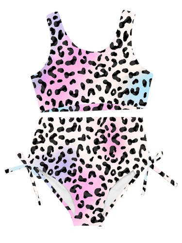 Girl Swimsuit Sunbath Sunsuit Summer Playsuit Sanbathing Sportswear Swimming - Picture 27 of 61