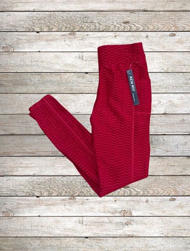 Women’s Large NWT Butt Lift Leggings Anti-Cellulite High Waist Push Up Yoga Pant