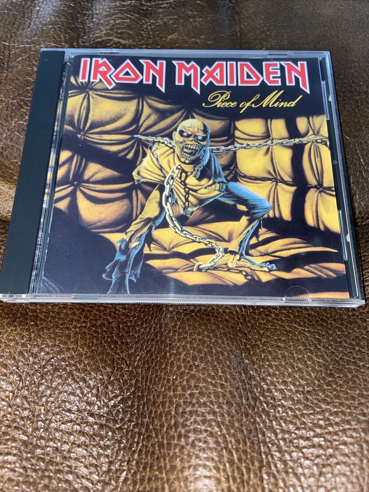 Iron Maiden - Piece Of Mind CD 1983 Capitol Early DADC (CRC No Barcode Press)