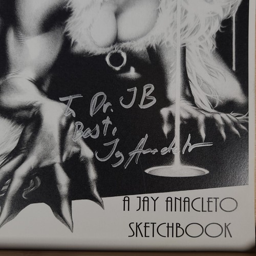 *SIGNIERT* Shades of Grey Skizzenbuch von Jay Anacleto - Bild 2 von 5
