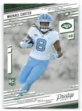 2021 Panini Prestige #218 MICHAEL CARTER Rookie RC New York Jets NICE CARD !!!