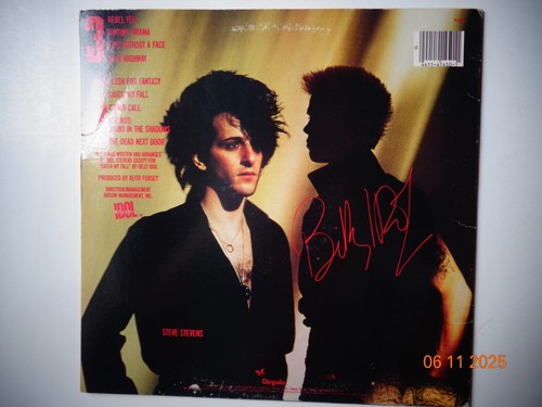 Billy Idol REBEL YELL LP 1983 Chrysalis Record Club Edition VG+ 12" - Picture 2 of 3