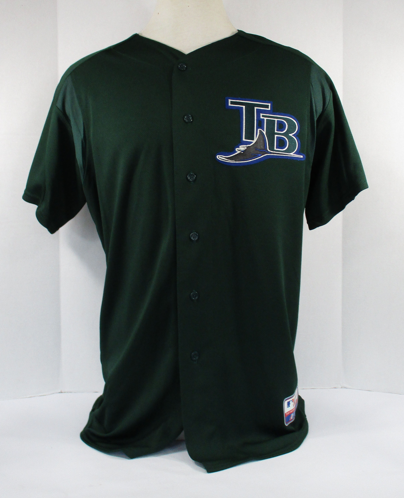devil rays jersey green