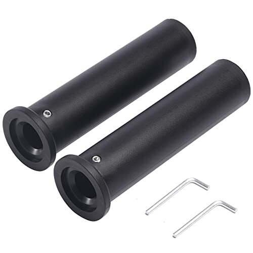 Olympic Adapter Sleeve 2 PCS Converts 1" Standard Weight Plate Posts to 2" Ol... - Picture 1 of 7
