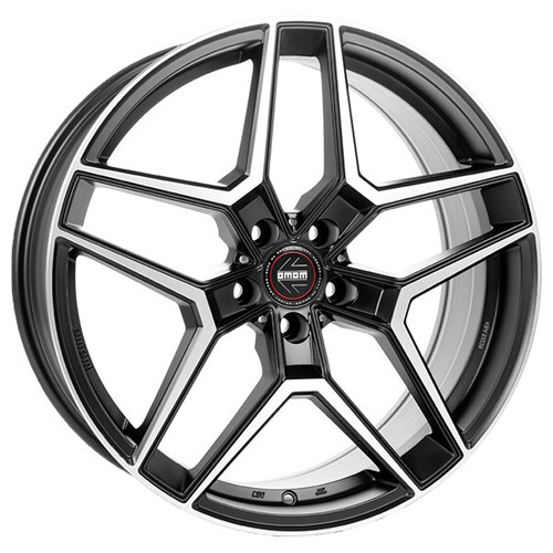 ALLOY WHEEL MOMO RF-06 FOR SKODA OCTAVIA SCOUT 8,5x20 5x112 MATT BLACK POLI U8N - Foto 1 di 4