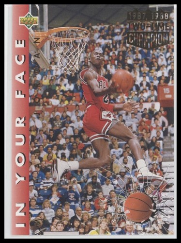 1998 Upper Deck Michael Jordan Career Collection #38 Michael Jordan
