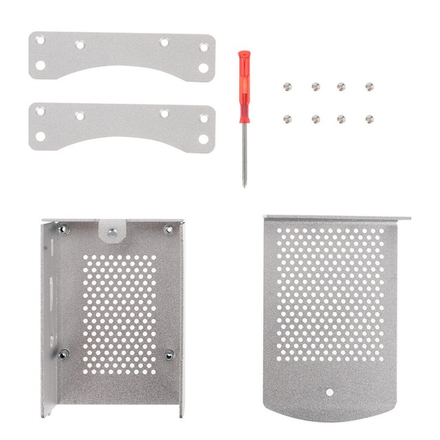 3 Modello B+ Alloggiamento RPi 2 Custodia Guscio Lega Alluminio 3 Modello B+ Alloggiamento RPi 2 Custodia Guscio Lega Alluminio