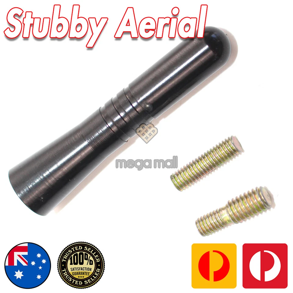 Antena / Antena Stubby Bee Sting para Ford Ranger PX PX2 PX3 Wildtrak Negro 5CM Foto 3 de 4