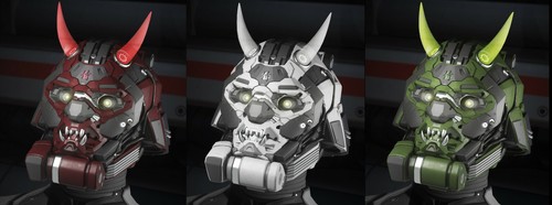 Star Citizen - Casco de neón ("Tengubi" / "Onna" / "Jami"" / Set) - Imagen 5 de 5