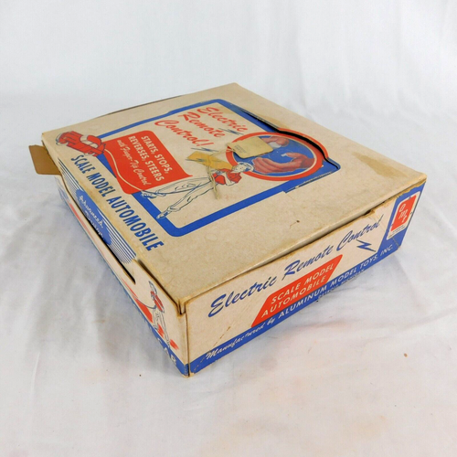 VTG AMT Studebaker Commander Blue Electric Remote Control Scale Model Car w/ Box - Picture 17 of 24