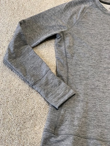 Nike Golf Womens Dri-Fit Sweatshirt Medium Gray Athleisure Workout Running - Picture 4 of 14