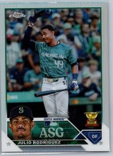 2023 Topps Chrome Update #ASGC-1 Julio Rodríguez All-Star Game Mariners