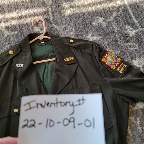 Vintage South Dakota SD Military Veterans Of Foreign Wars Jacket sz large 44 - Picture 12 of 12