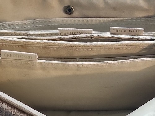 Rosetti Hemp Twine Style Women's Crossbody Purse, Tan - Picture 9 of 11