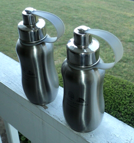 2 GREAT ROCKY MOUNTAINS National Park Water Bottles: Stainless Steel: - Picture 4 of 8