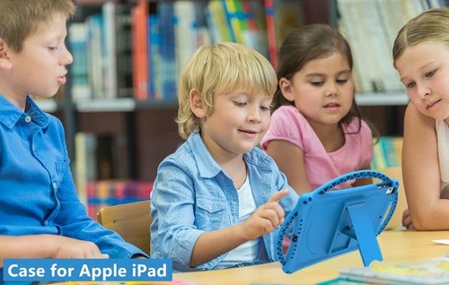 Funda de silicona premium para niños para Apple iPad 9.7"" 5ta / 6ta generación / iPad 9.7"" Air 1/2 - Imagen 14 de 35