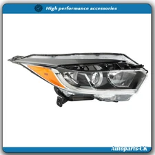 RH For Honda Hrv Hr-V 2019-2021 Halogen Headlight w/ LED DRL Clear Lens Headlamp