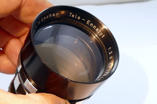 Enna-Munchen Tele-Ennalyt 135mm f3.5 Lens Exakta mount zebra - Picture 21 of 21