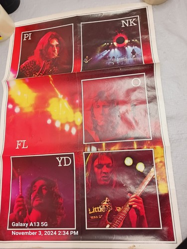 Pink Floyd vintage poster printed USA - Picture 2 of 12
