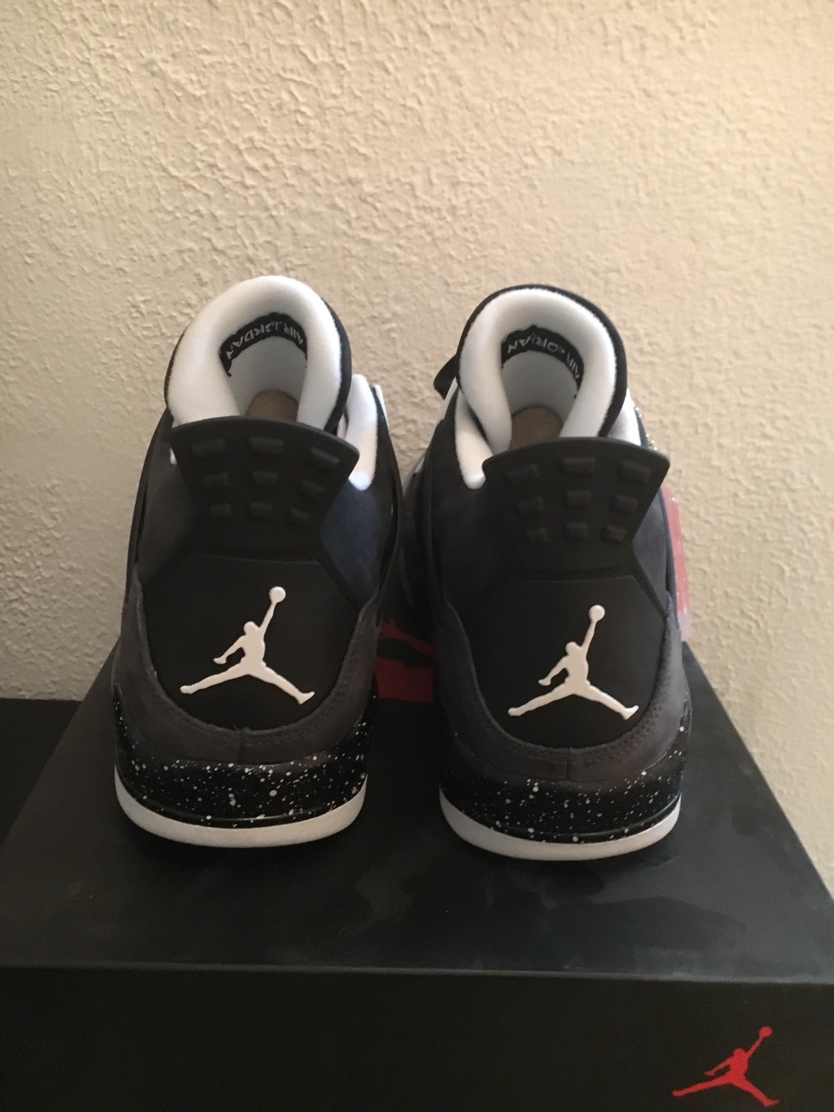 NIKE AIR RETRO JORDAN 4 FEAR IV RETRO AIR Sz12 DS 9a3875 NIKE AIR RETRO JORDAN 4 FEAR IV RETRO AIR Sz12 DS 9a3875